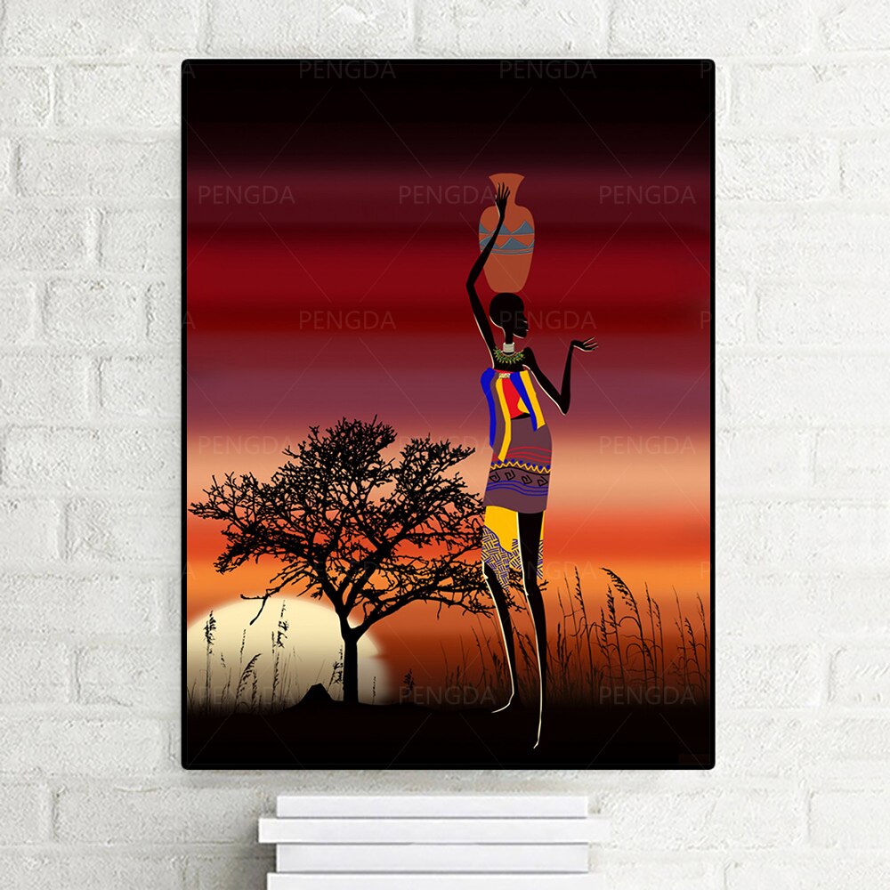 Poster »African Sunrise«