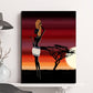 Poster »African Sunrise«