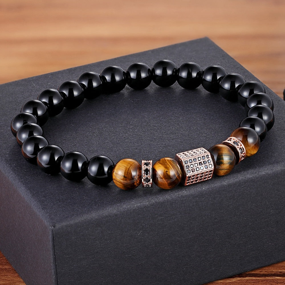 Armband Tigerauge »African Beads«