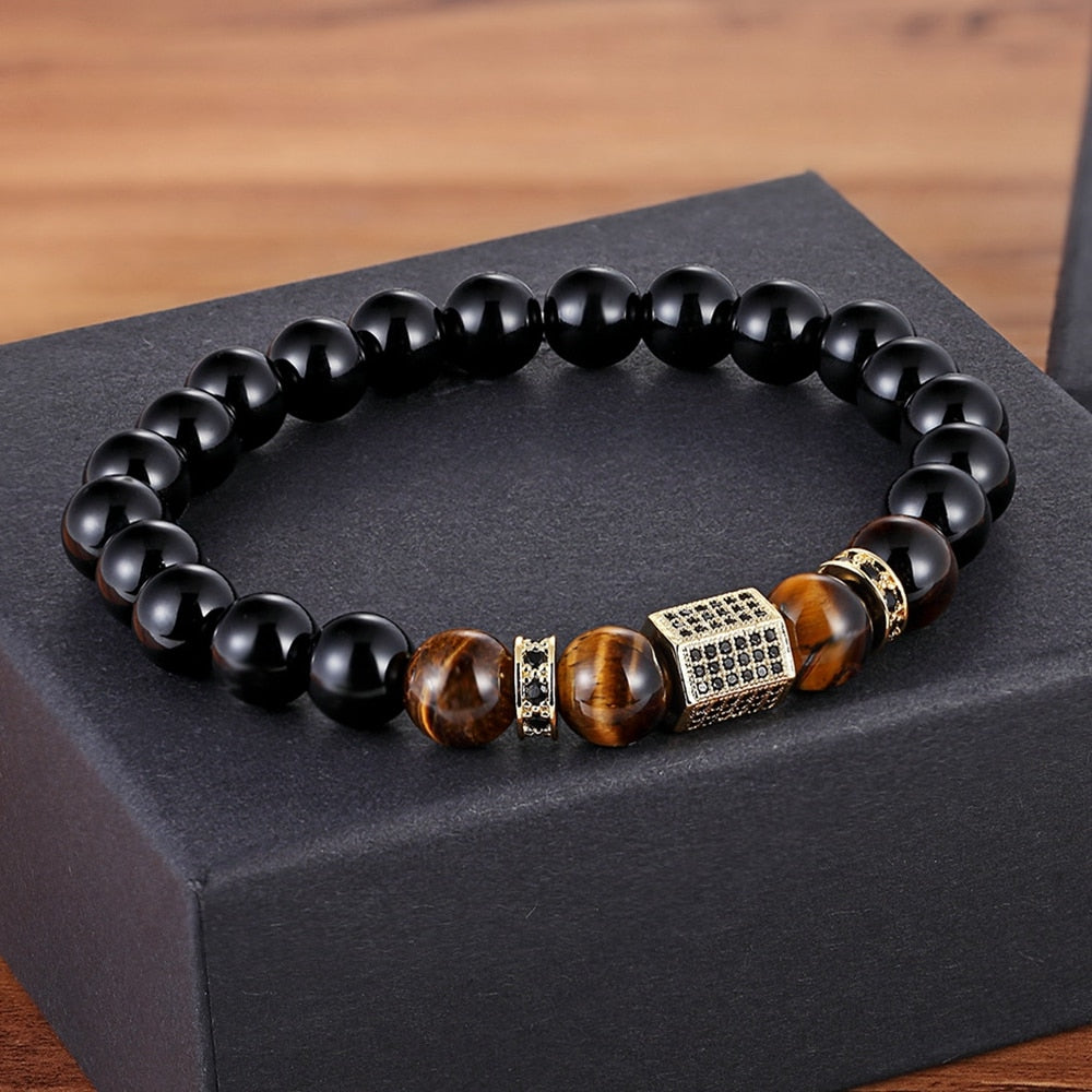 Armband Tigerauge »African Beads«