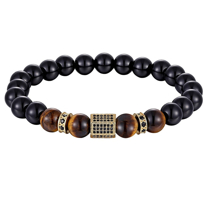 Armband Tigerauge »African Beads«