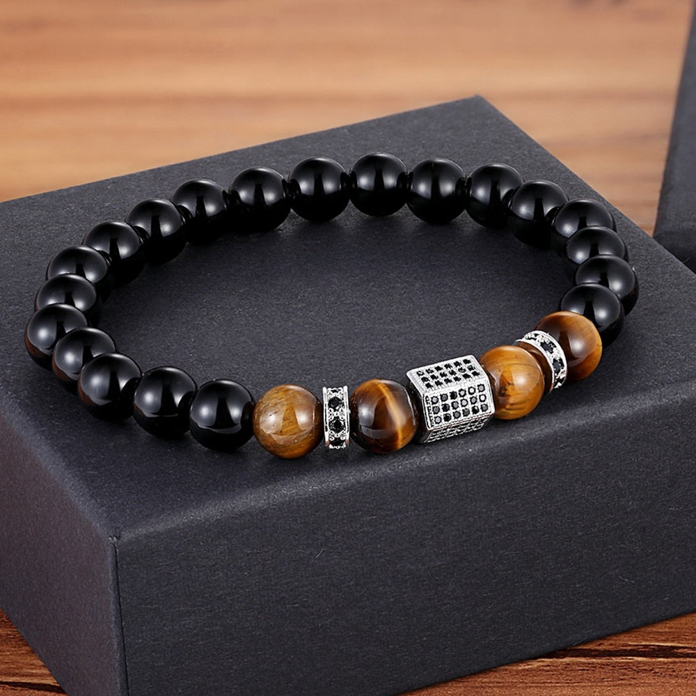 Armband Tigerauge »African Beads«