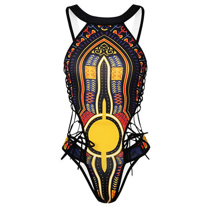 Sexy African Print Monokini