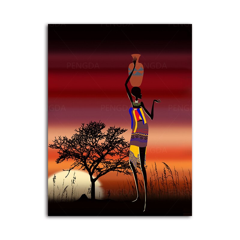 Poster »African Sunrise«